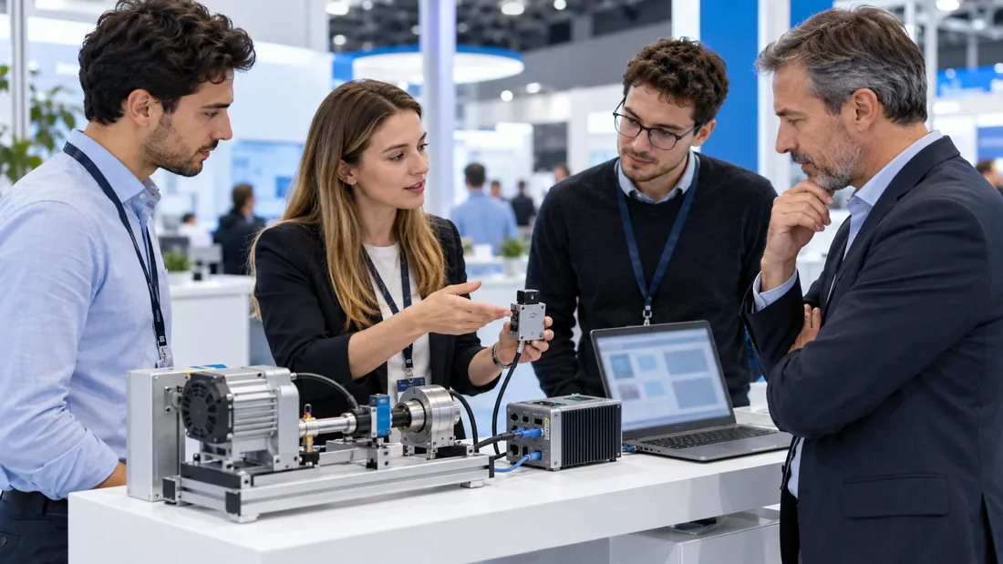 Equipe desenvolvendo solução de inovação
